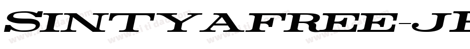 Sintyafree-jELrG字体转换