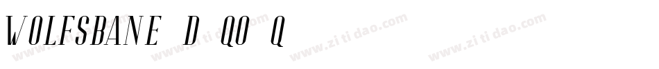 WolfsBane3D-qO0q字体转换