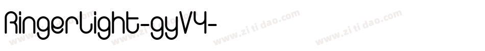 RingerLight-gyV4字体转换