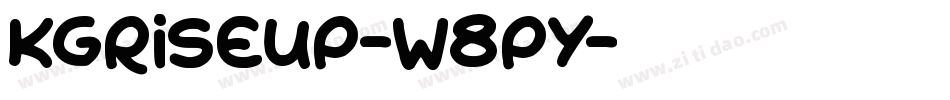 KgRiseUp-W8pY字体转换