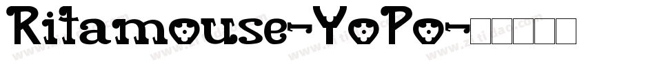 Ritamouse-YoPo字体转换