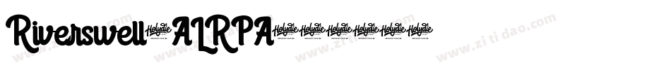 Riverswell-ALRPA字体转换