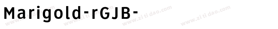 Marigold-rGJB字体转换
