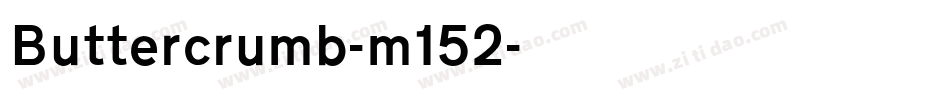 Buttercrumb-m152字体转换