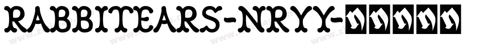 Rabbitears-nRyY字体转换
