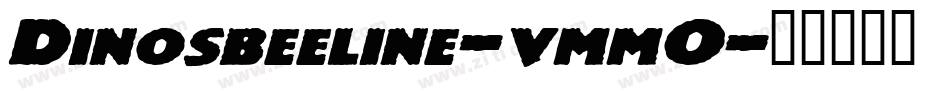 Dinosbeeline-vmmO字体转换