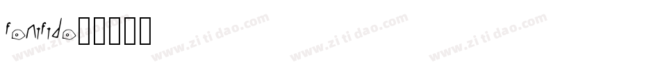 fontftdo字体转换