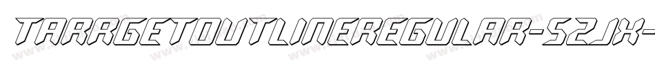 TarrgetOutlineRegular-5Zjx字体转换