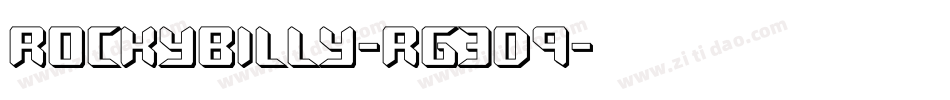 Rockybilly-rg3D9字体转换 Rockybilly-rg3D9字体转换