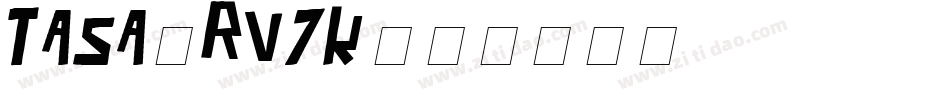 Tasa-rV7K字体转换