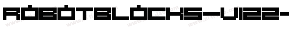 RobotBlocks-V12Z字体转换