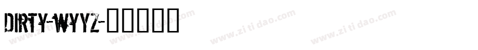 Dirty-wyYZ字体转换