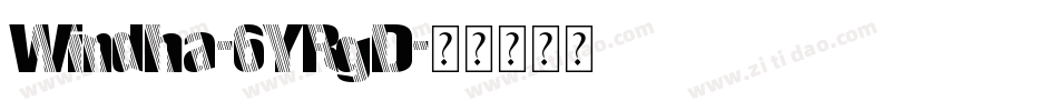Windha-6YRgD字体转换