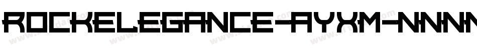 RockElegance-AyXM字体转换