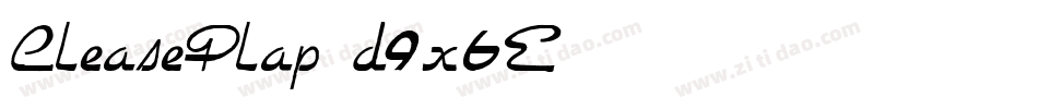 CleasePlap-d9x6E字体转换