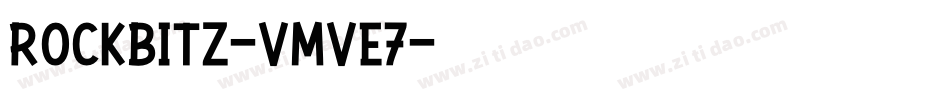 Rockbitz-vmvE7字体转换