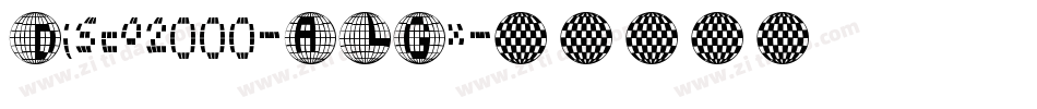 Disco2000-ALGx字体转换