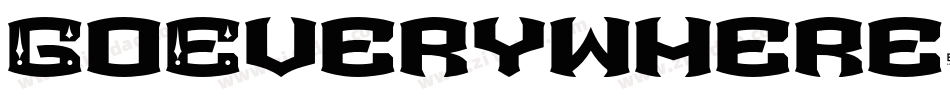 GoEverywhere-VGGjZ字体转换