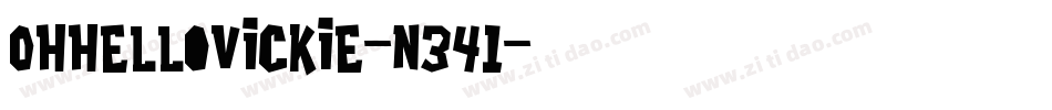 OhHelloVickie-n341字体转换