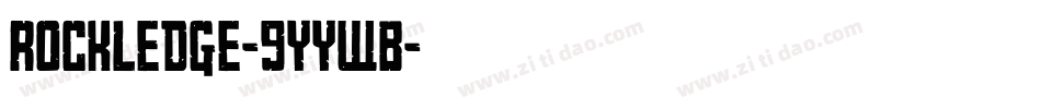Rockledge-9YYWB字体转换