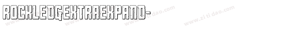rockledgextraexpand字体转换