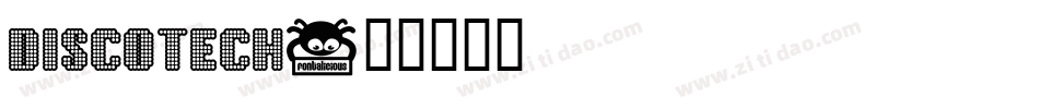 discotech字体转换