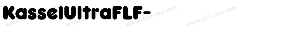KasselUltraFLF字体转换