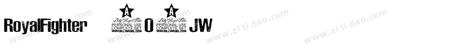 RoyalFighter-2O7JW字体转换