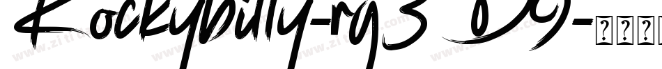 Rockybilly-rg3D9字体转换 Rockybilly-rg3D9字体转换