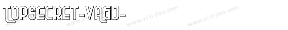 TopSecret-vA6D字体转换 TopSecret-vA6D字体转换