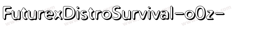 FuturexDistroSurvival-o0z字体转换