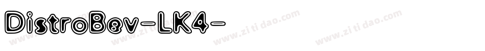 DistroBev-LK4字体转换