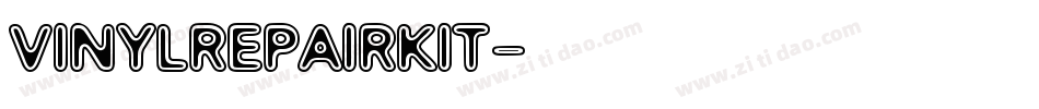 VINYLREPAIRKIT字体转换