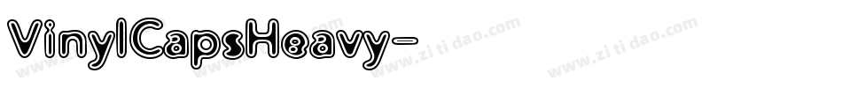 VinylCapsHeavy字体转换
