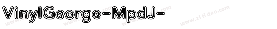 VinylGeorge-MpdJ字体转换