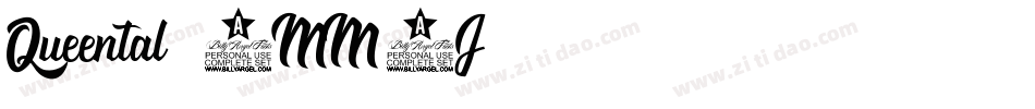Queental-8MM2J字体转换