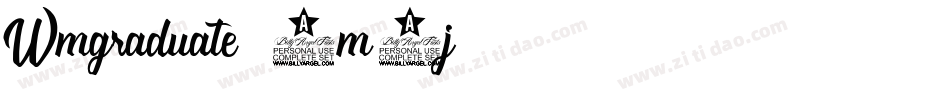 Wmgraduate-9m2j字体转换