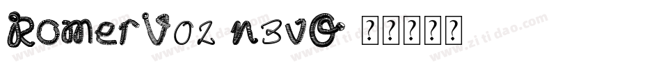RomerV02-n3vO字体转换