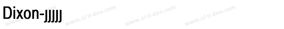 Dixon字体转换