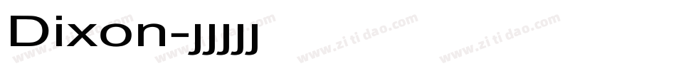 Dixon字体转换