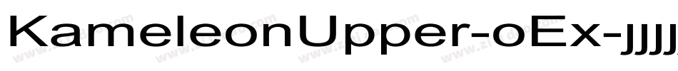 KameleonUpper-oEx字体转换