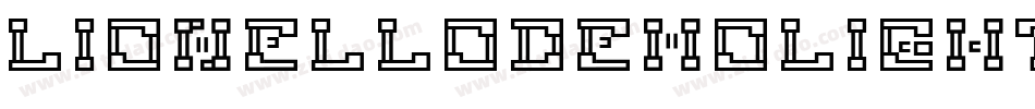 LionelloDemoLight-51ywZ字体转换