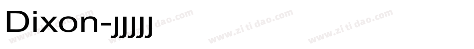 Dixon字体转换