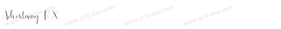 Advertising-3R7X字体转换