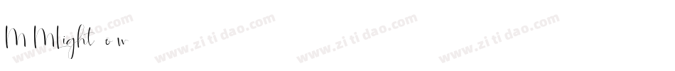 M2MLight-7o3w字体转换 M2MLight-7o3w字体转换