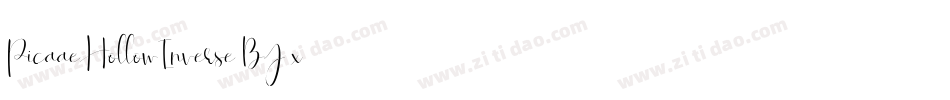 PicaaeHollowInverse-BJ7x字体转换 PicaaeHollowInverse-BJ7x字体转换