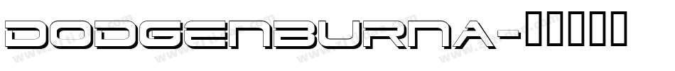 DodgenburnA字体转换