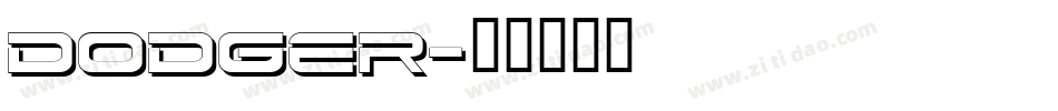 Dodger字体转换