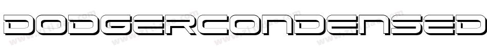 DodgerCondensed-oLa4字体转换