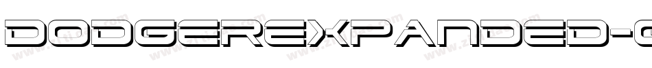 DodgerExpanded-0ZAP字体转换